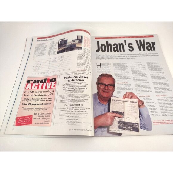 Short Wave Magazine July 2002 DRM Scanning Amateur Radio Satellite Forecast - Picture 4 of 8